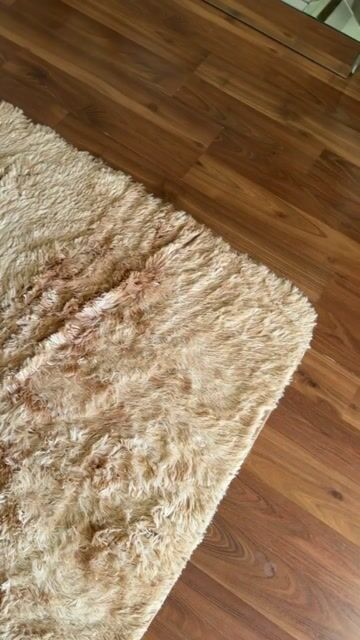 Video de Alfombra Beige Matizado Caramelo SOFT Pelo Largo 2x2.30