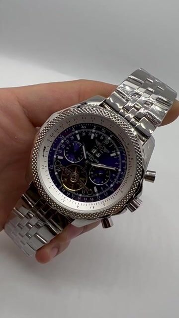 Video de Breitling Navitimer Tourbillon 42mm - AÇO/MOSTRADOR AZUL