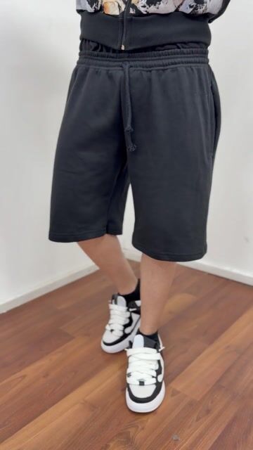 Video de Bermudas baggy doble cintura