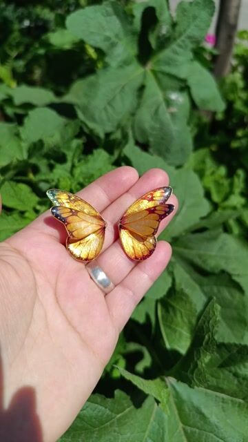 Video de AROS MARIPOSA AMARILLO