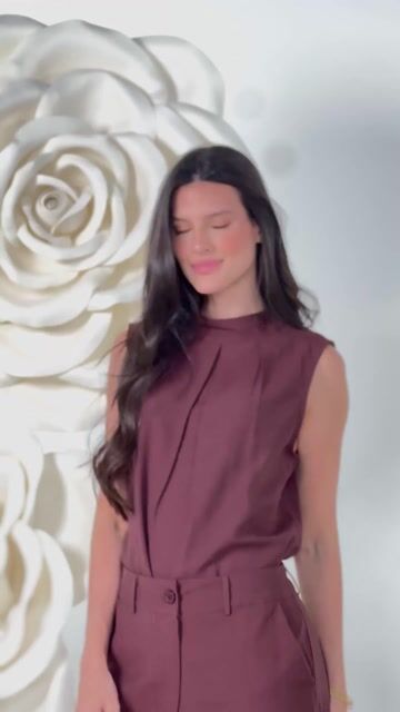 Vídeo de CONJUNTO DE CALÇA PANTALONA CECILIA