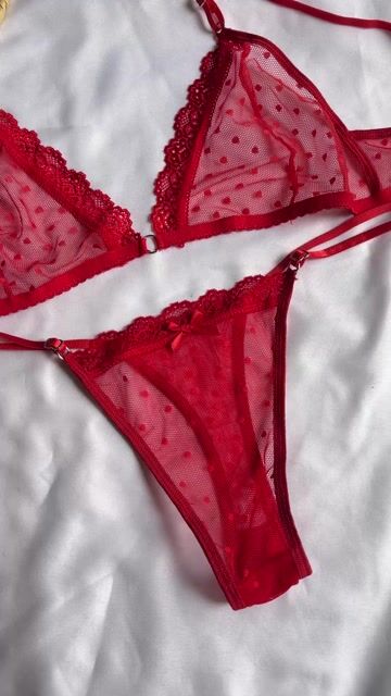 Video de CONJUNTO DE TUL SIENA ROJO
