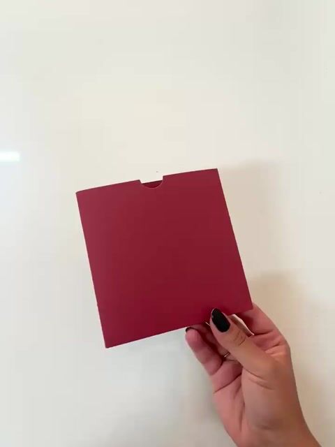 Vídeo de Envelope Modelo LUVA QUADRADO PEQUENO