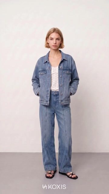 Video de Campera Clasica Denim