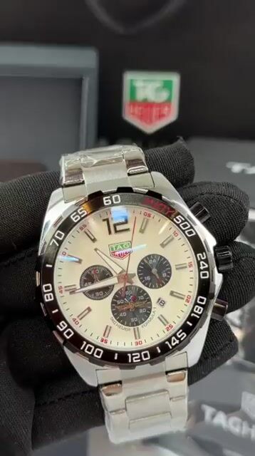 Video de TAG Heuer Indy 500 46mm - AÇO/MOSTRADOR BRANCO