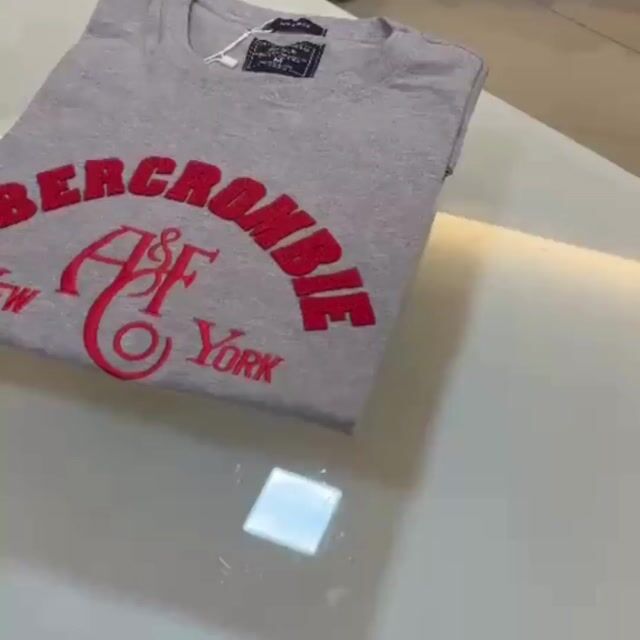 Video de 795 Camiseta Abercrombie & Fitch - 100% algodão
