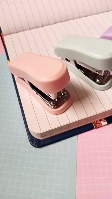 Video de Mini Grampeador De Mesa Soul BRW Tons Pastéis Escolar Office