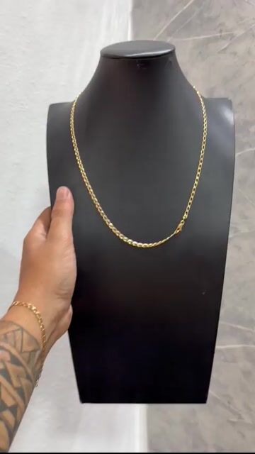 Video de Cordão e Pulseira Laminado 2 mm 2025