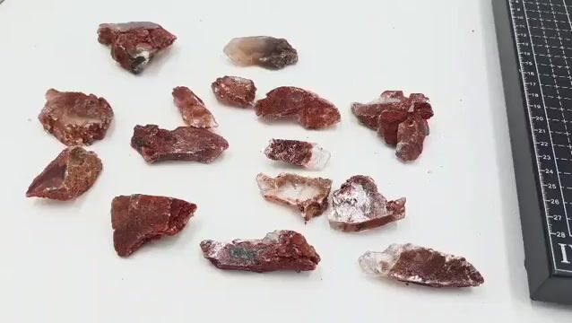 Video de 11 Piezas Ferro Selenita en Bruto | Espécimen 350 g