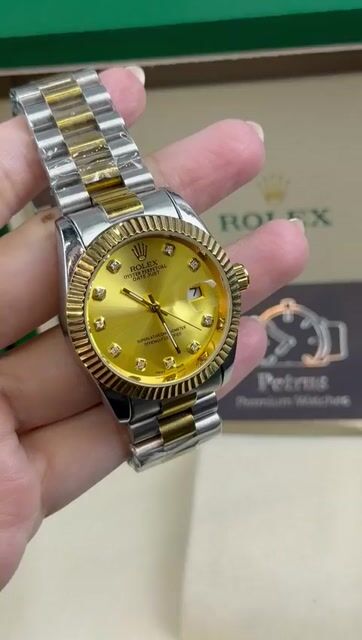 Video de Datejust 30mm - AÇ0 COM DOURADO/MOSTRADOR DOURADO