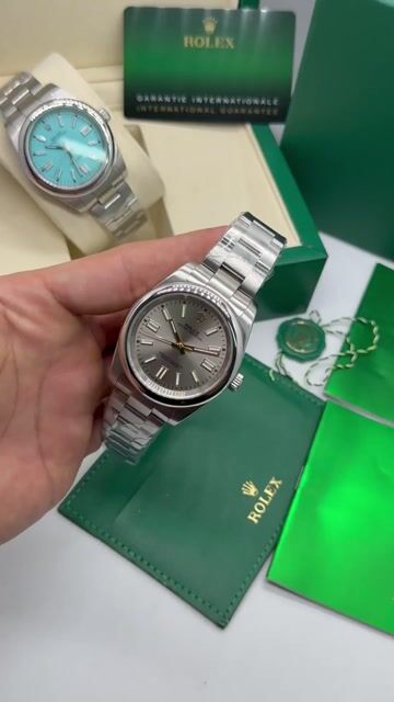 Vídeo de Oyster Perpetual Relógio Premium Mostrador Cinza Masculino | CIA IMPORTADOS