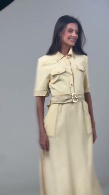 Vídeo de VESTIDO PESPONTO KAREN