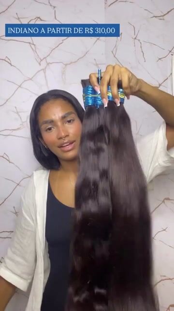 Video de Indiano Premium (Castanho) no elástico - 100g