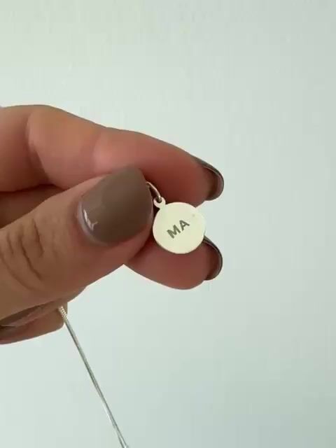 Video de DIJE (SIN CADENA) MA TE AMO WHITE 1,1 CM - PLATA