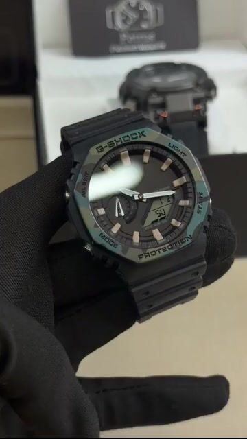 Video de Casio G-SHOCK 43mm - RESINA/MOSTRADOR PRETO - SILICONE