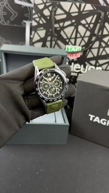 Video de TAG Heuer Carrera 44mm - AÇO/MOSTRADOR SKELETON - SILICONE