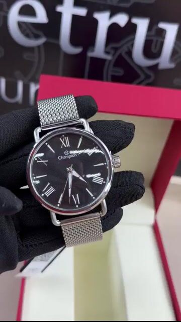 Video de Champion CH30251T 43mm - Aço/Mostrador Preto