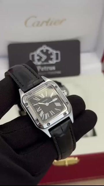 Video de Cartier Panthère 25mm - AÇO/MOSTRADOR BRANCO - COURO