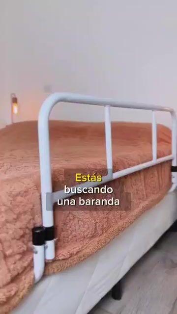 Video de BARANDA ECONOMICA PARA CAMA Y SOMMIER REBATIBLE