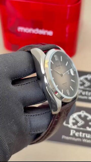 Video de Mondaine Automático Edição Especial 70 Anos 32993G0MVNC8 40mm- AÇO/MOSTRADOR MARROM - COURO
