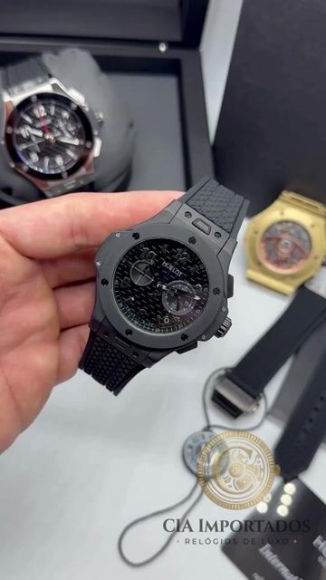 Vídeo de Big Bang Relógio Premium Preto Masculino | CIA IMPORTADOS
