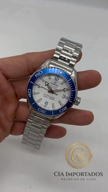 Vídeo de Omega Seamaster Ultra Deep Relógio Premium Masculino | CIA IMPORTADOS