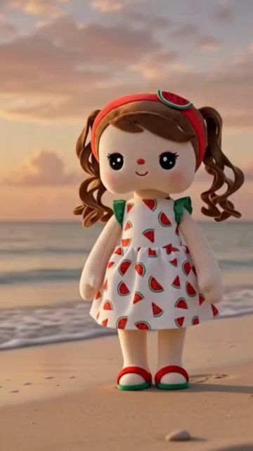 Video de METOO DOLL - BONECA ANGELA 35CM HAVAÍ - MELÂNCIA