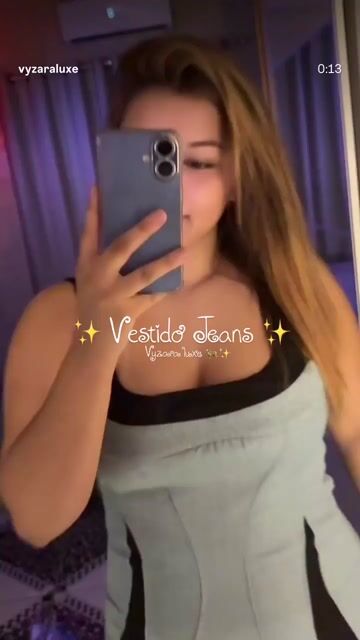 Vídeo de Vestido Jeans
