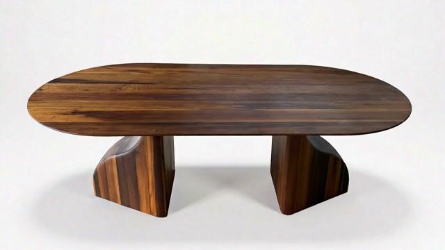 Vídeo Mesa de Jantar Duna – Design em Madeira Maciça