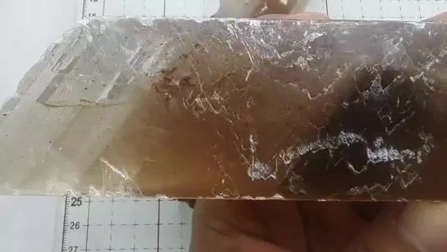 Video de 2 Selenitas con Óxido de Hierro | Varitas Grandes 735 g