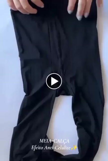 Vídeo de 4191- MEIA - CALÇA MODELADORA COM EFEITO ANTI-CELULITE
