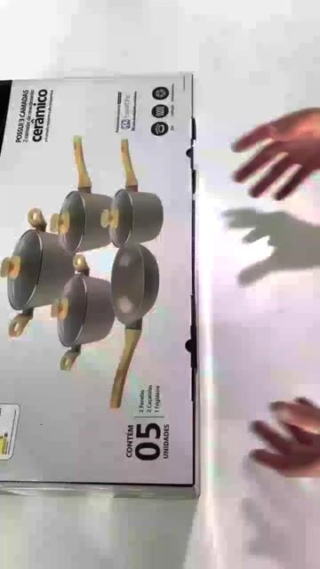 Video de Jogo de Panelas Mimo Style Cook Esmeralda com 5 Peças.