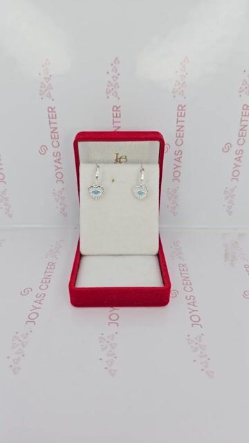 Video de Aros Plata 925 Corazon 9x9 Milimetros C1960