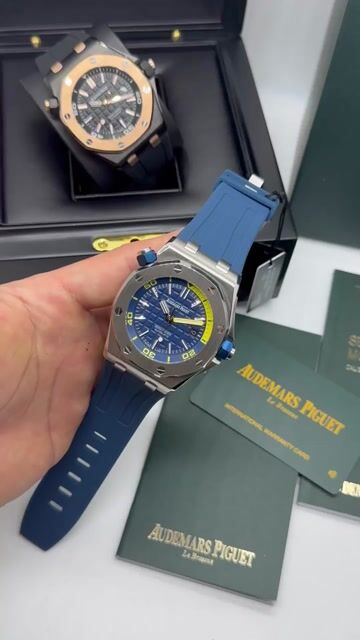 Video de Audemars Piguet Offshore 42mm - AÇO/MOSTRADOR AZUL - SILICONE