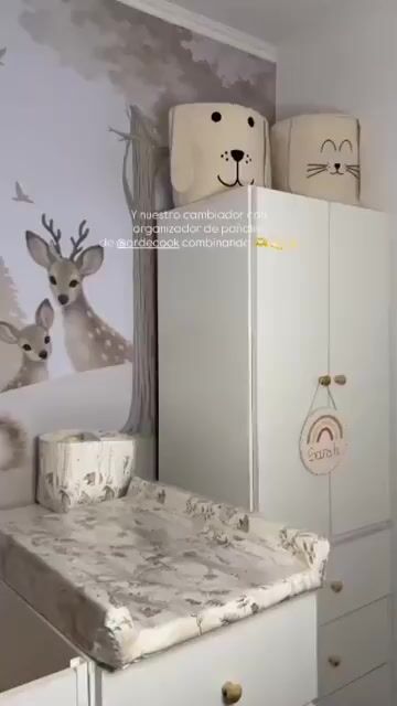 Video de Kit Cambiador Bosque + Organizador