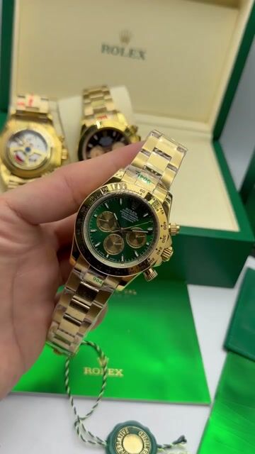Video de Rolex Daytona - 40mm - Mostrador verde