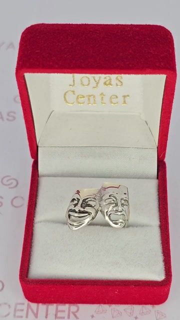 Video de Anillo Plata Y Oro Mascaras Del Teatro Actor Actriz