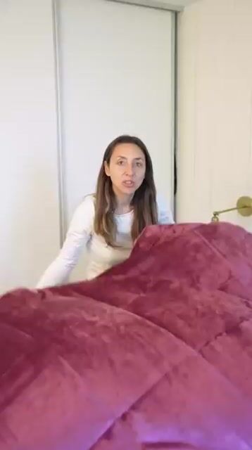 Video de Edredon c/corderito y Flannel Gemma Queen Size