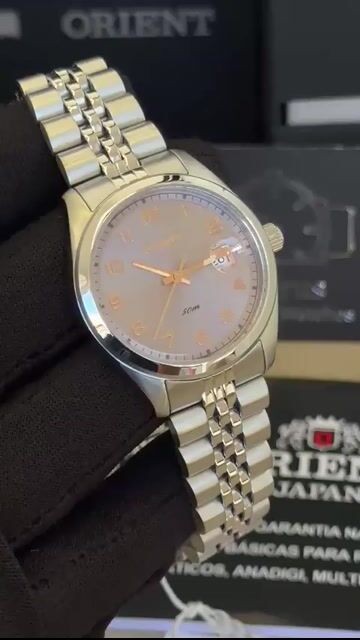 Video de Orient Eternal FBSS1206 31mm - AÇO/MOSTRADOR ROXO