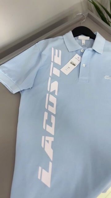 Vídeo de CAMISA POLO LACOSTE - LINHA A+ REF 0101 ASUL