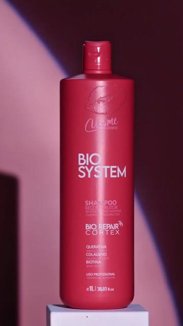 Video de Kit Reconstrução Capilar Bio System Repair Cortex Use Me 3x300ml