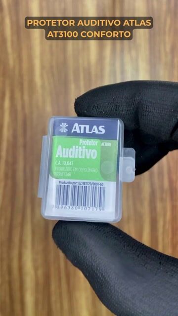 Vídeo de PROTETOR AUDITIVO PLÁSTICO ATLAS