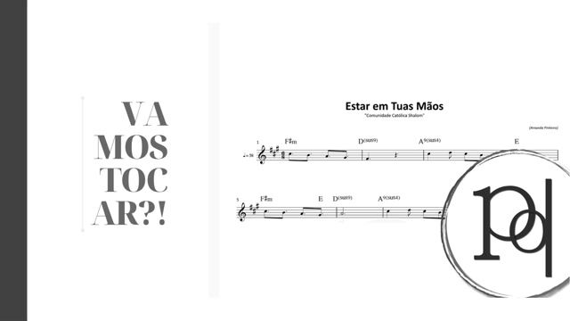 Vídeo de Estar em Tuas Mãos · Comunidade Católica Shalom