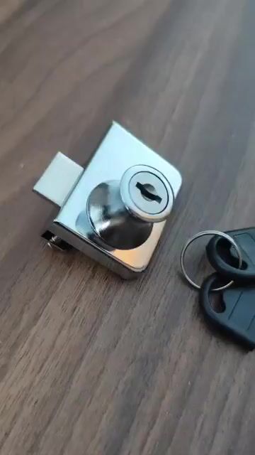 Video de CERRADURA PARA PUERTA DE VIDRIO DOBLE/SIMPLE COD: 7454