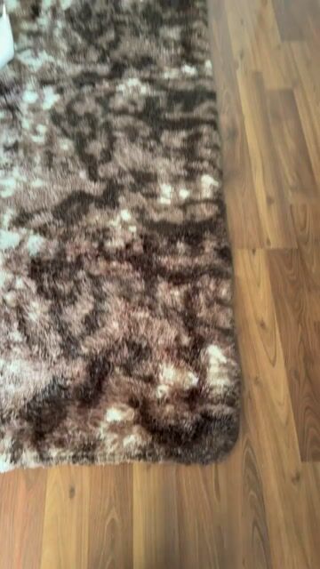 Video de Alfombra Chocolate Matizado Oscuro SOFT Pelo Largo 2x2.30