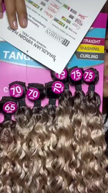 Video de Cabelo FREDA XL PLUS _ cor TT4/T4+30/30+613/613