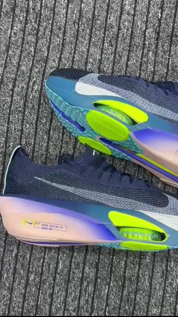 Video de Tênis Nike Air Zoom Alphafly 3 Azul Importado Premium
