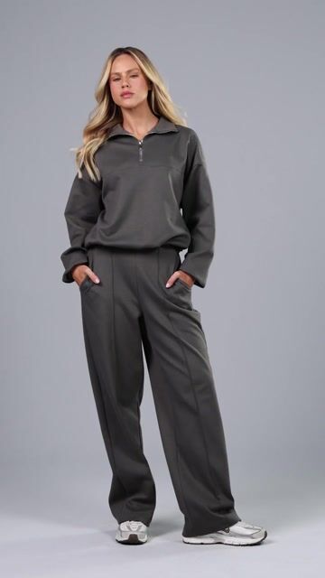 Video de Conjunto Moletom Balône Com Bolsos - Alto Giro