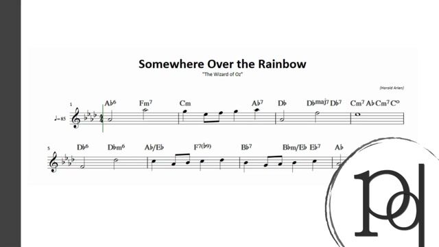 Vídeo de Somewhere Over the Rainbow · The Wizard of Oz