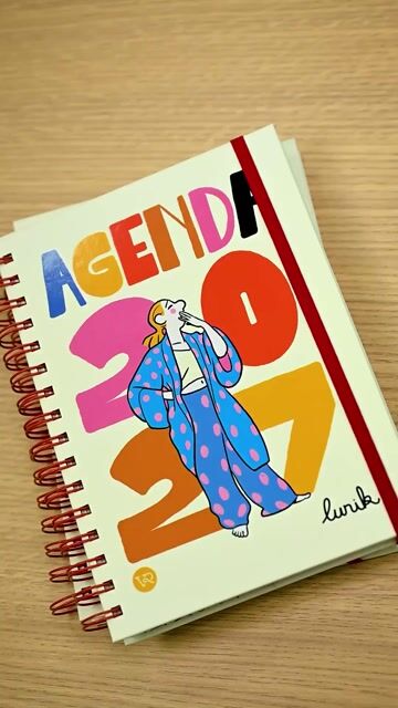 Video de Agenda 2027 Lunik 2 Dias X Hoja Vr 15x21 Cm